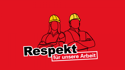 Respekt für unsere Arbeit! Respekt für unsere Arbeit!