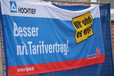 Besser mit Tarifvertrag! Besser mit Tarifvertrag!