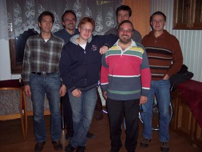 Der sechsköpfige Vorstand des Ortsverbandes Hamburg Nordwest