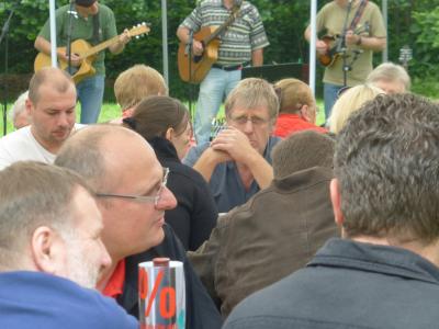 Besucher des &quot;Tags der IG BAU&quot;