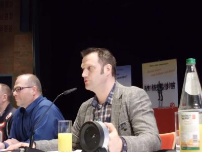 Sitzungsleiter Arne Neubauer