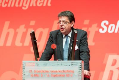 Dietmar Schäfers in der Bütt.