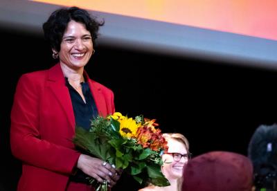 Tanja Chawla, alte und neue Vorsitzende des DGB Hamburg (Foto: DGB).