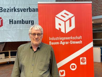 Als Bezirksvorsitzender im Amt bestätigt: Achim Bartels.