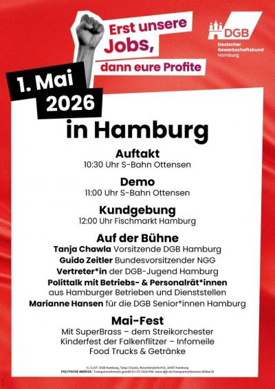 Heraus zum 1. Mai!
