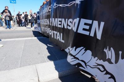 Für Offene Grenzen & Menschen, statt fürs Kapital